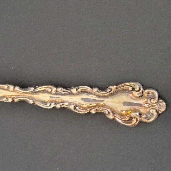 Community Silverplate Ornate Serving Spoon Vintage Flatware - Picture 2 of 5